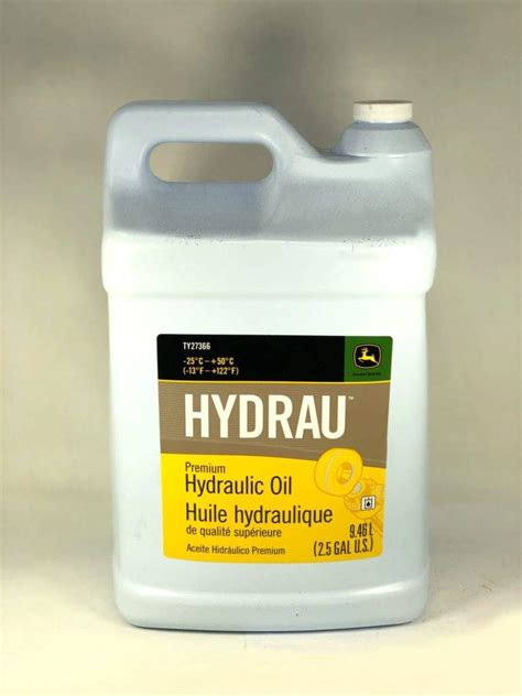 john deere hydraulic oil replacement